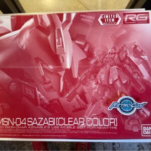RG MSN-04 Sazabi Clear Color
